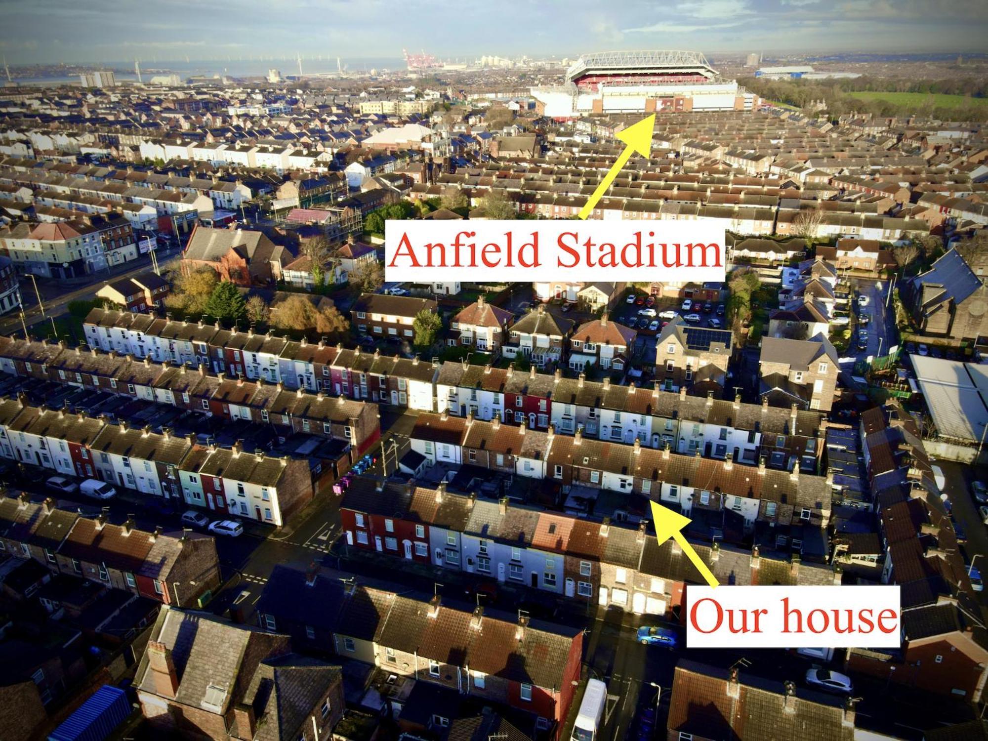 Cosy Anfield Guesthouse - Free Parking Liverpool Esterno foto